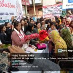 On the occasion of Human Rights Day, Ajmal Law College, in collaboration with the District Legal Services Authority (DLSA), Hojai, organized a special event that included a clothes distribution drive for the poor and underprivileged